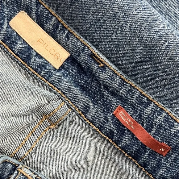 Anthropologie Pilcro Vintage Straight Jeans Size 26 - Picture 6 of 8